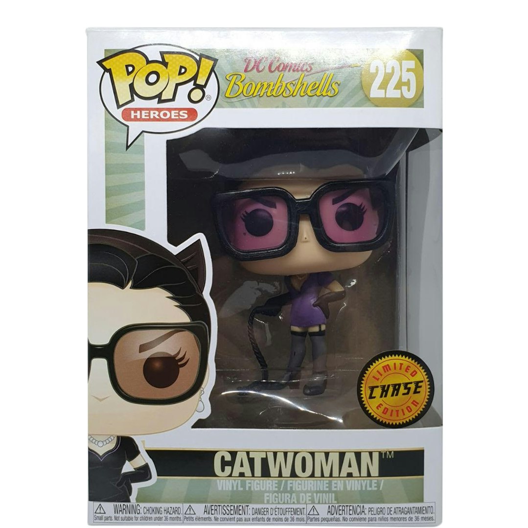 Catwoman #225 Funko Pop LIMITIED CHASE EDITION DC Bombshells Heroes TB1 